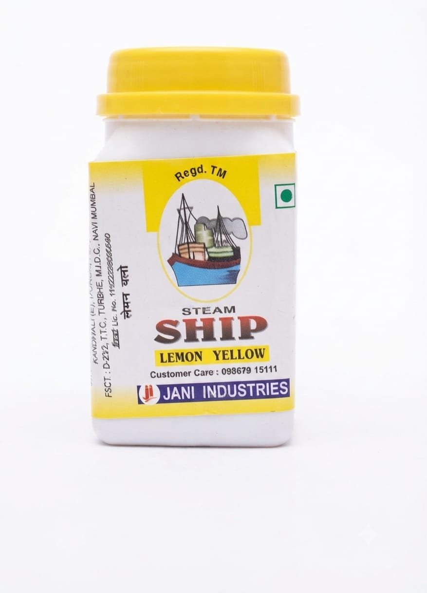 STEAM SHIP LEMON YELLOW  COLOUR POWDER