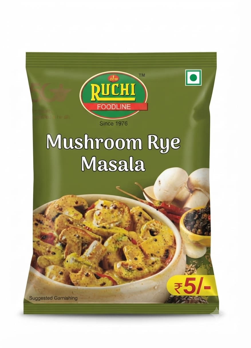 RUCHI MUSHROOM RYE MASALA