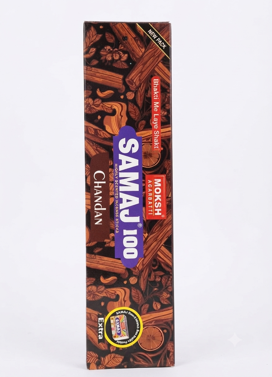 SAMAJ 100 CHANDAN INCENNE STICK