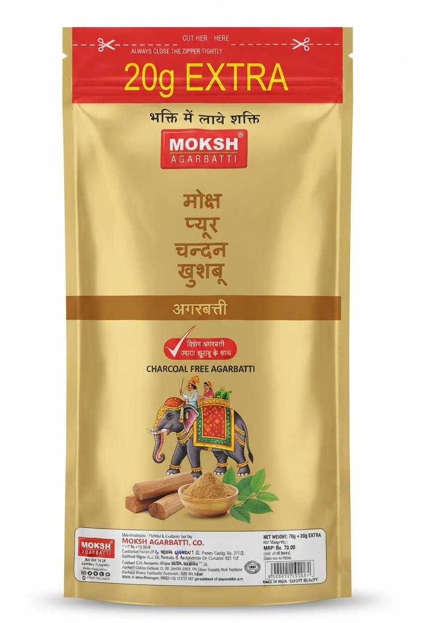 MOKESH  PURE CHANDAN AGARBATTI