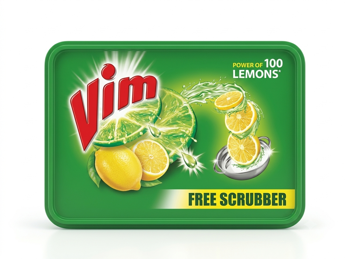 VIM BAR POWER OF 100 LEMON 480G