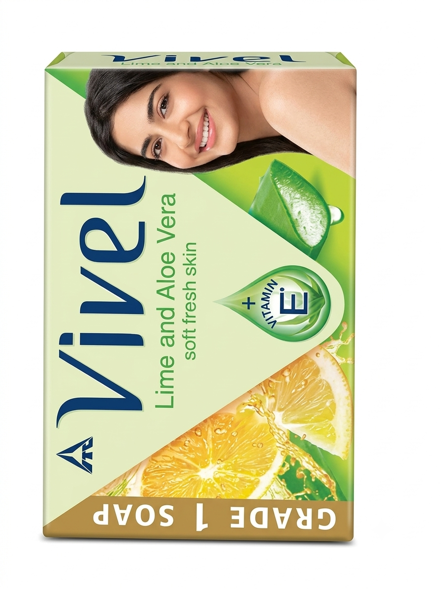 VIVEL LIME & ALOVERA SOAP 90G