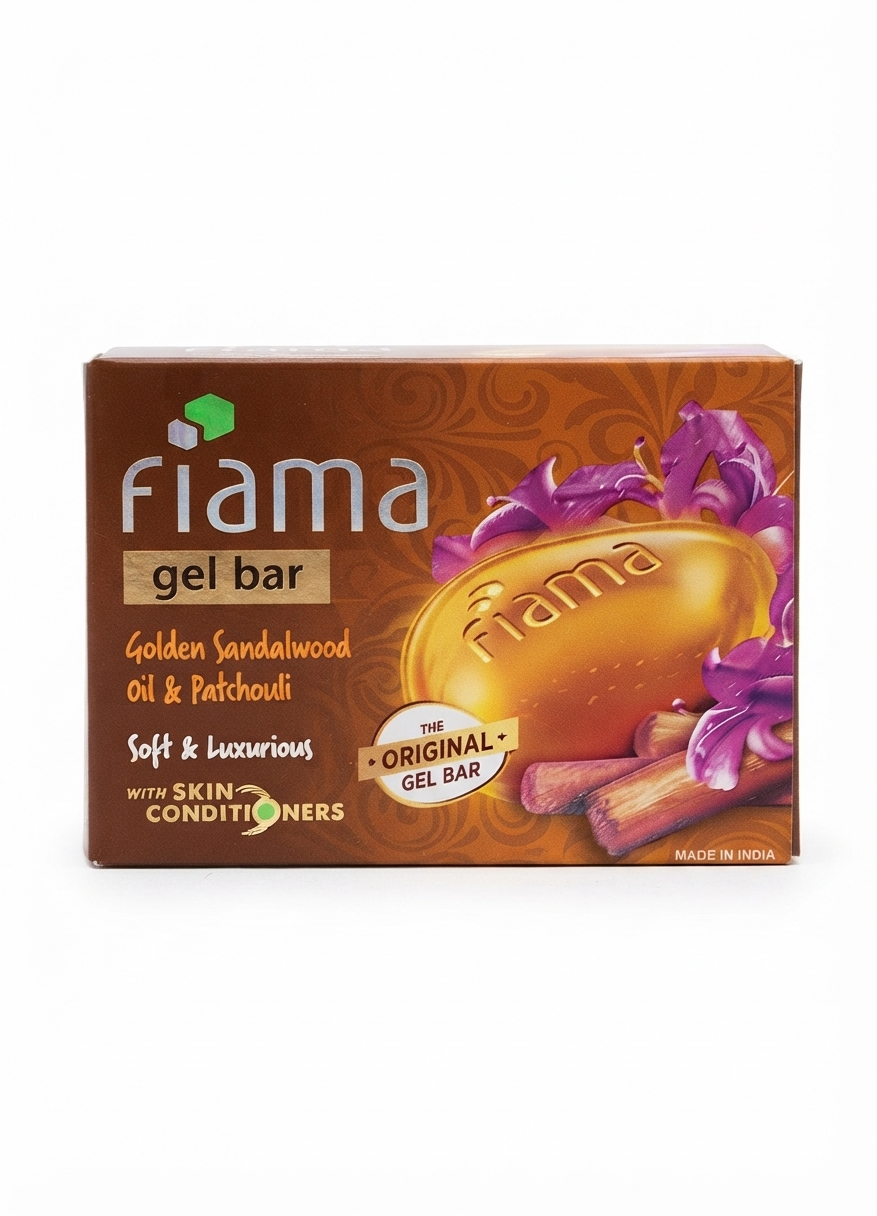 FIAMA GOLDEN SANDAL WOOD OIL BAR 75G