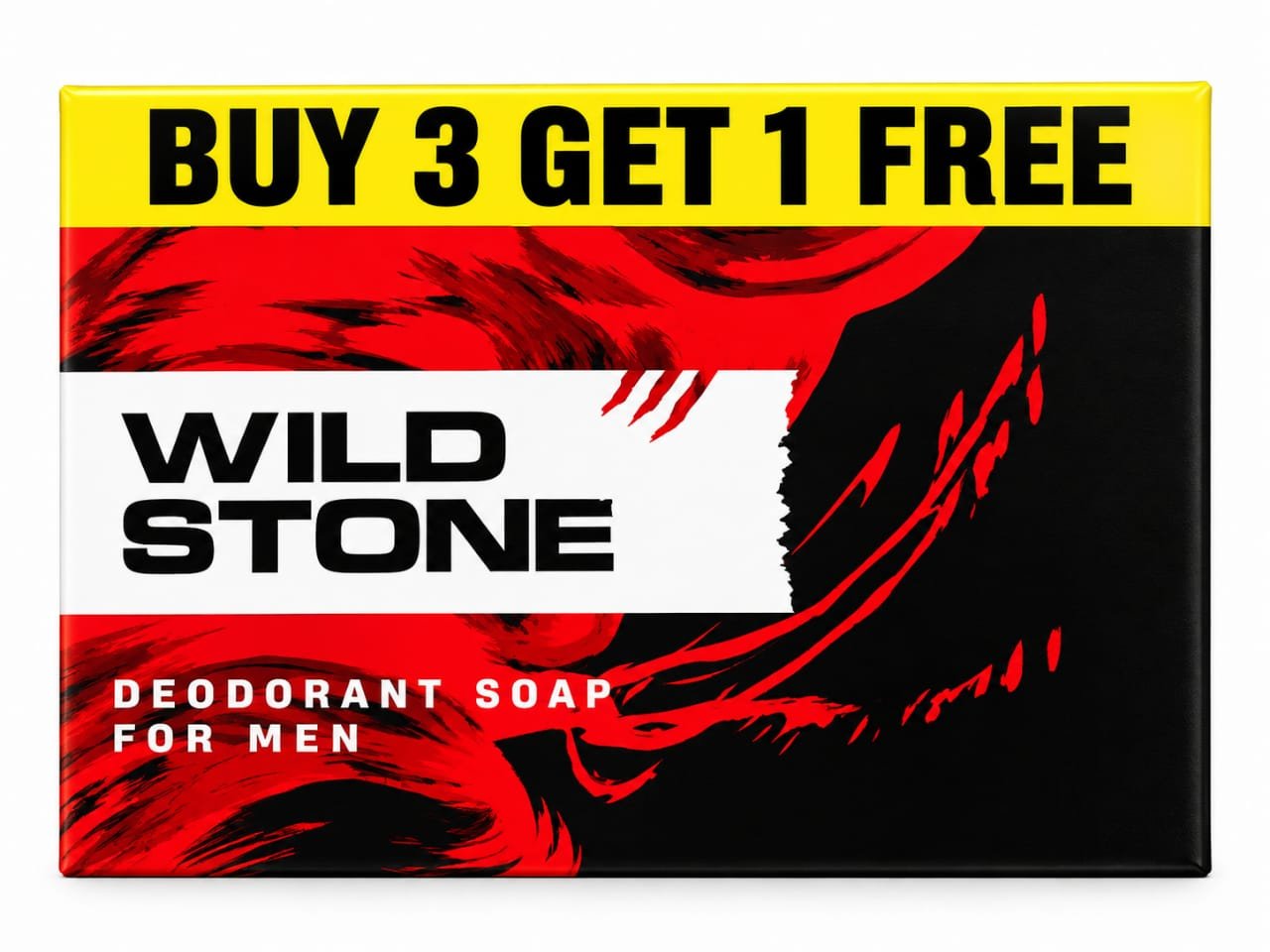 WILDSTONE DEODORANT SOAP 75G×4=300G