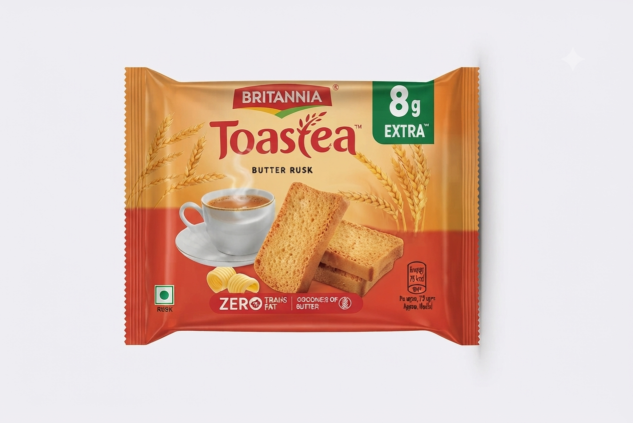 BRITANNIA TOASTEA BUTTER RUSK