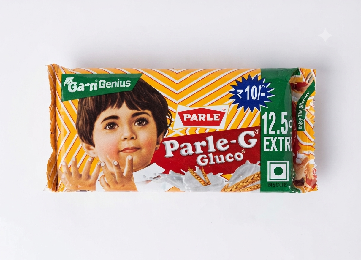 PARLE G- GLUCO BISCUIT 90G
