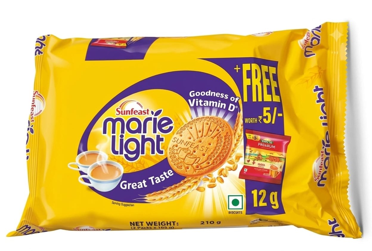 SUNFEAST MARIE LIGHT BISCUIT 210G