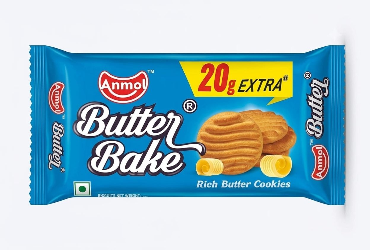 ANMOL BUTTER BAKE BISCUIT 100G+20G EXTRA