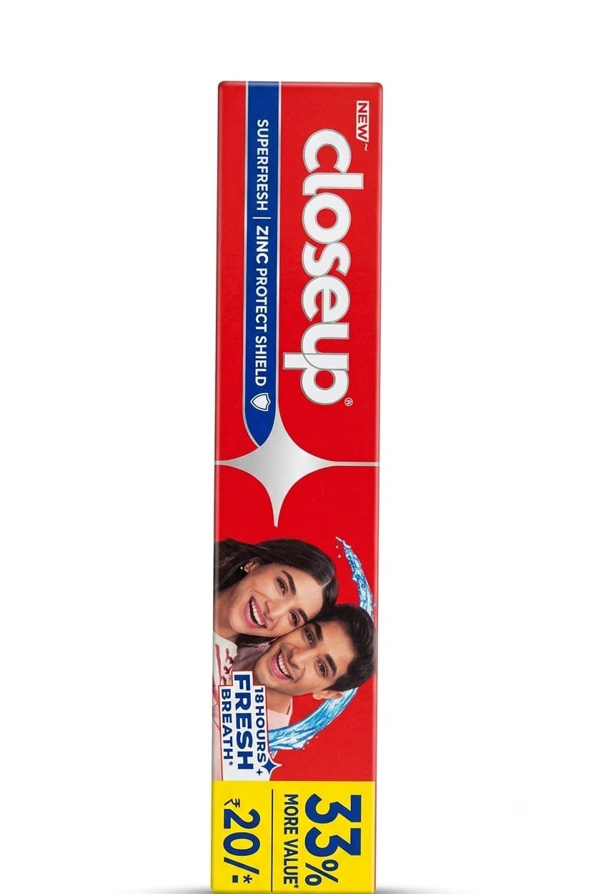 NEW CLOSEUP TOOTHPASTE