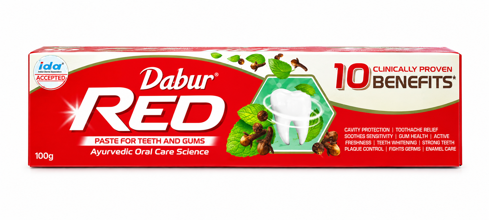 DABUR RED TOOTHPASTE 100 GM
