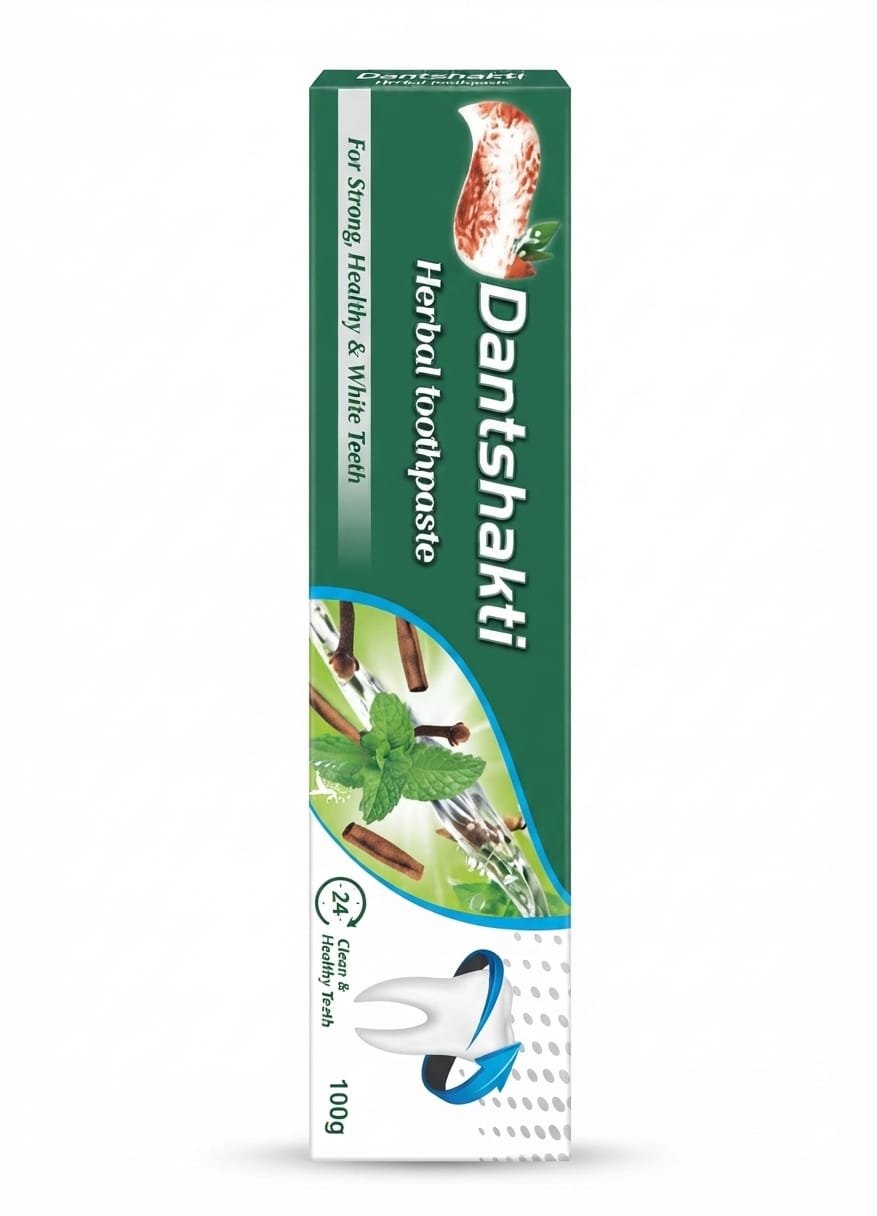 JODIBUTTI DANTSHAKTI HERBAL TOOTHPASTE 100 GM