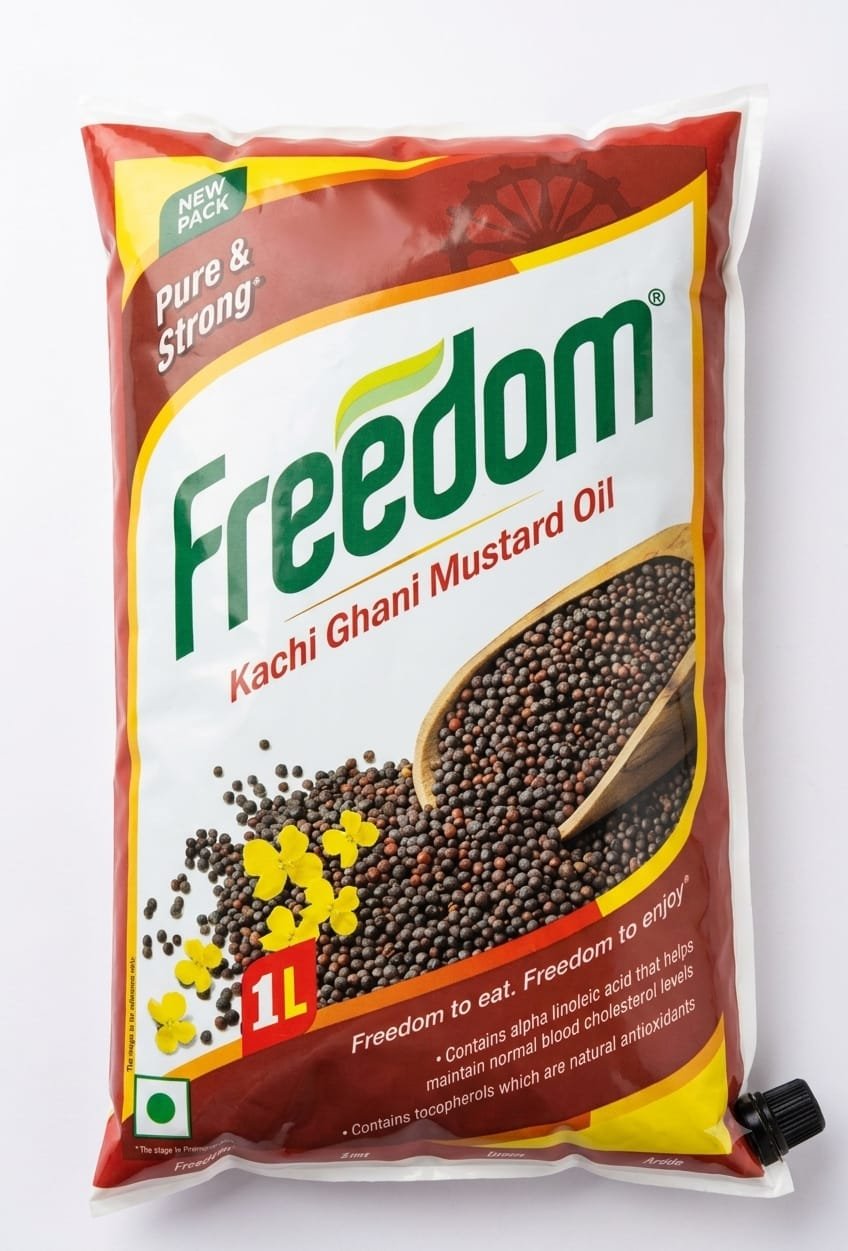FREEDOM KACHI GHANI MUSTARD OIL 1L