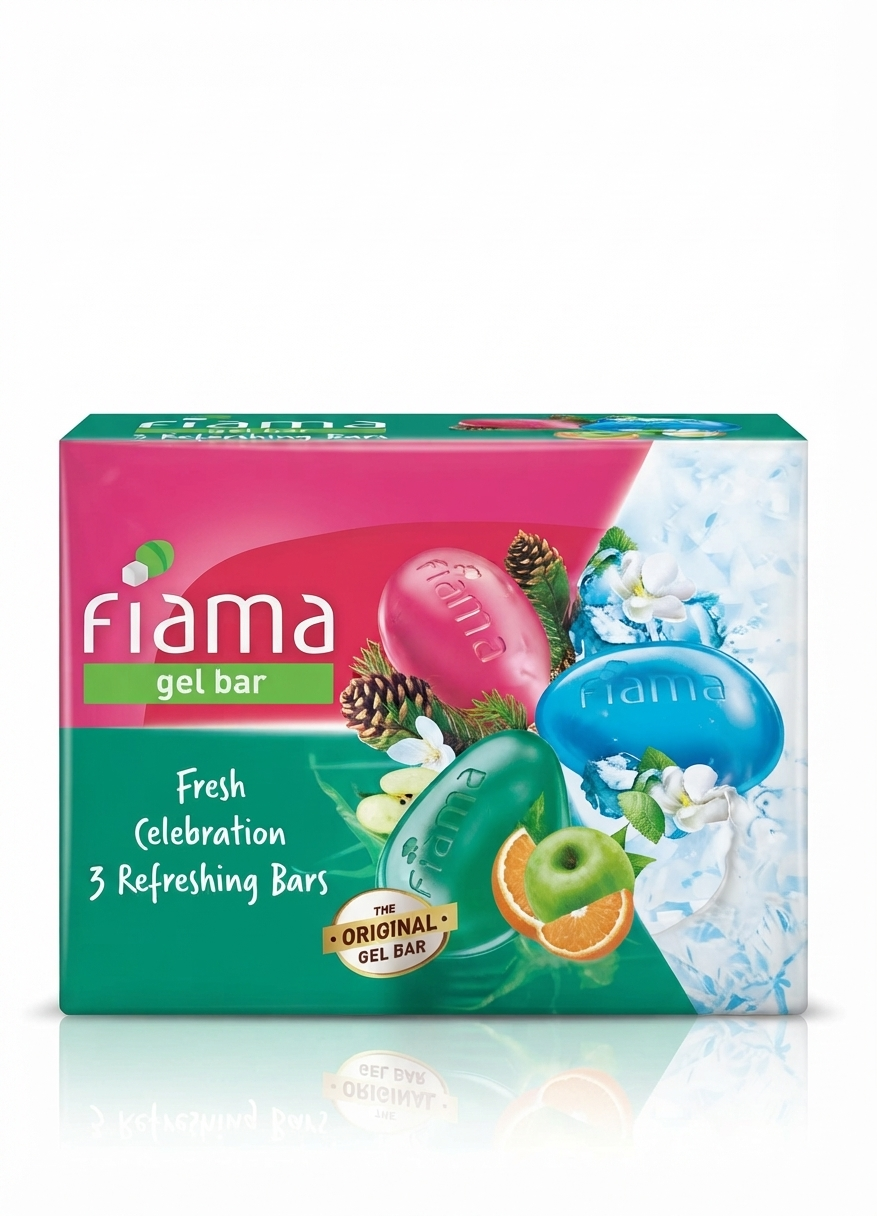 FIAMA GREEN APPLE &BRAZLIAN ORANGE OIL SOAP