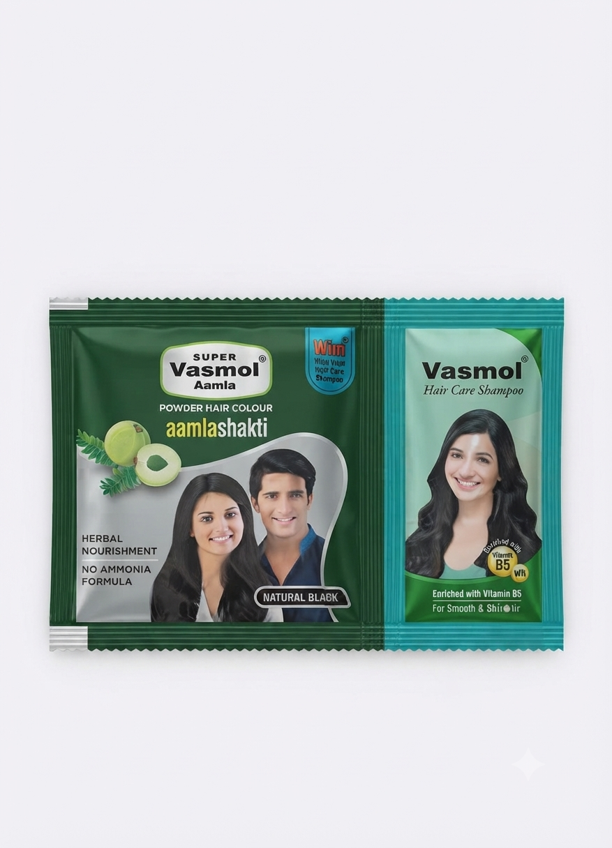 SUPER VASMOL AAMLA POWDER HAIR COLOUR