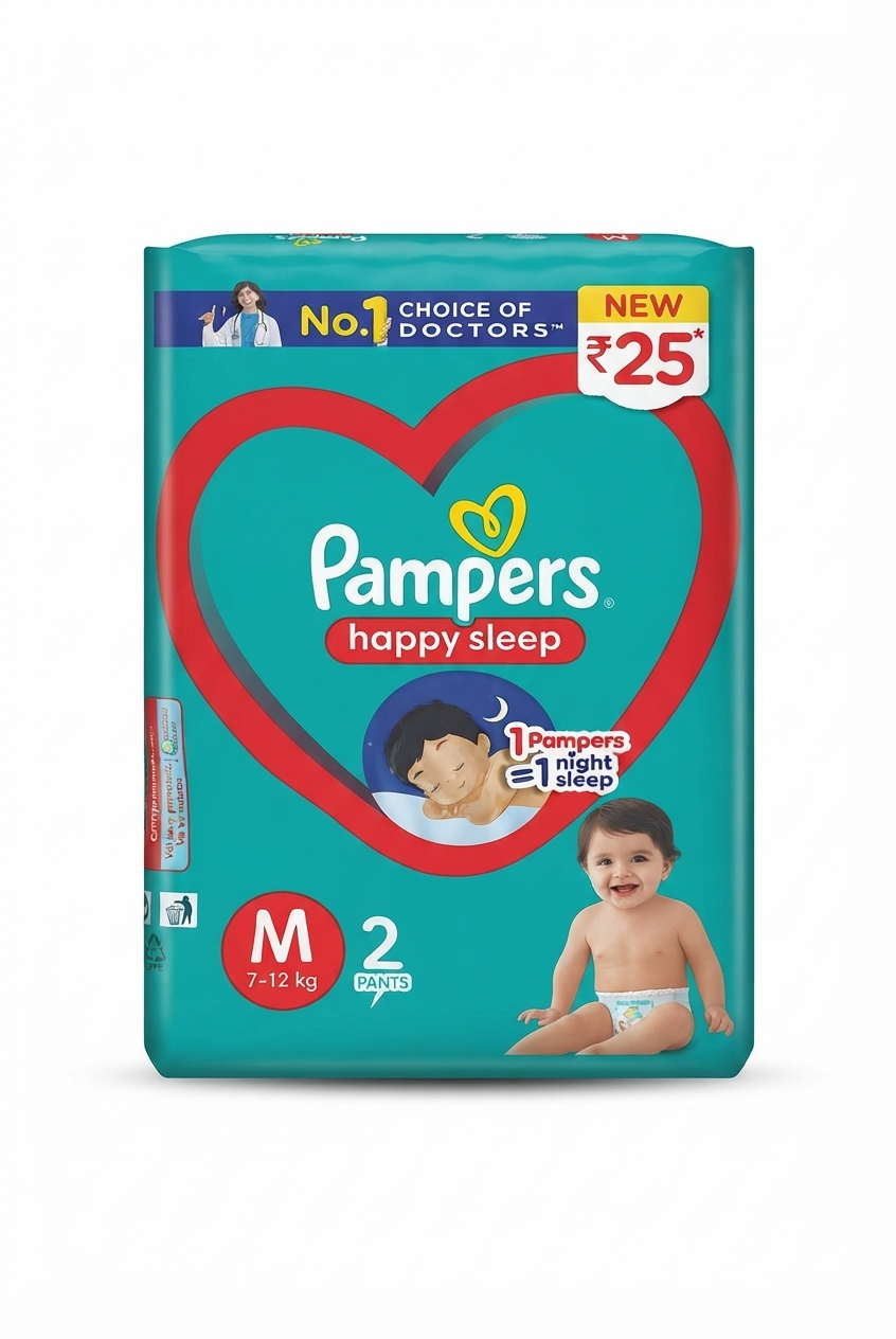 PAMPERS HAPPY SLEEP SIZE M