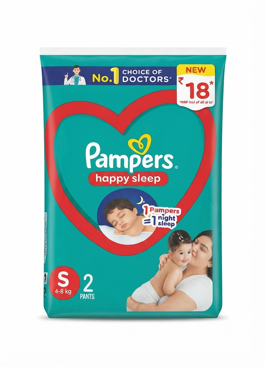 PAMPERS HAPPY SLEEP SIZE S