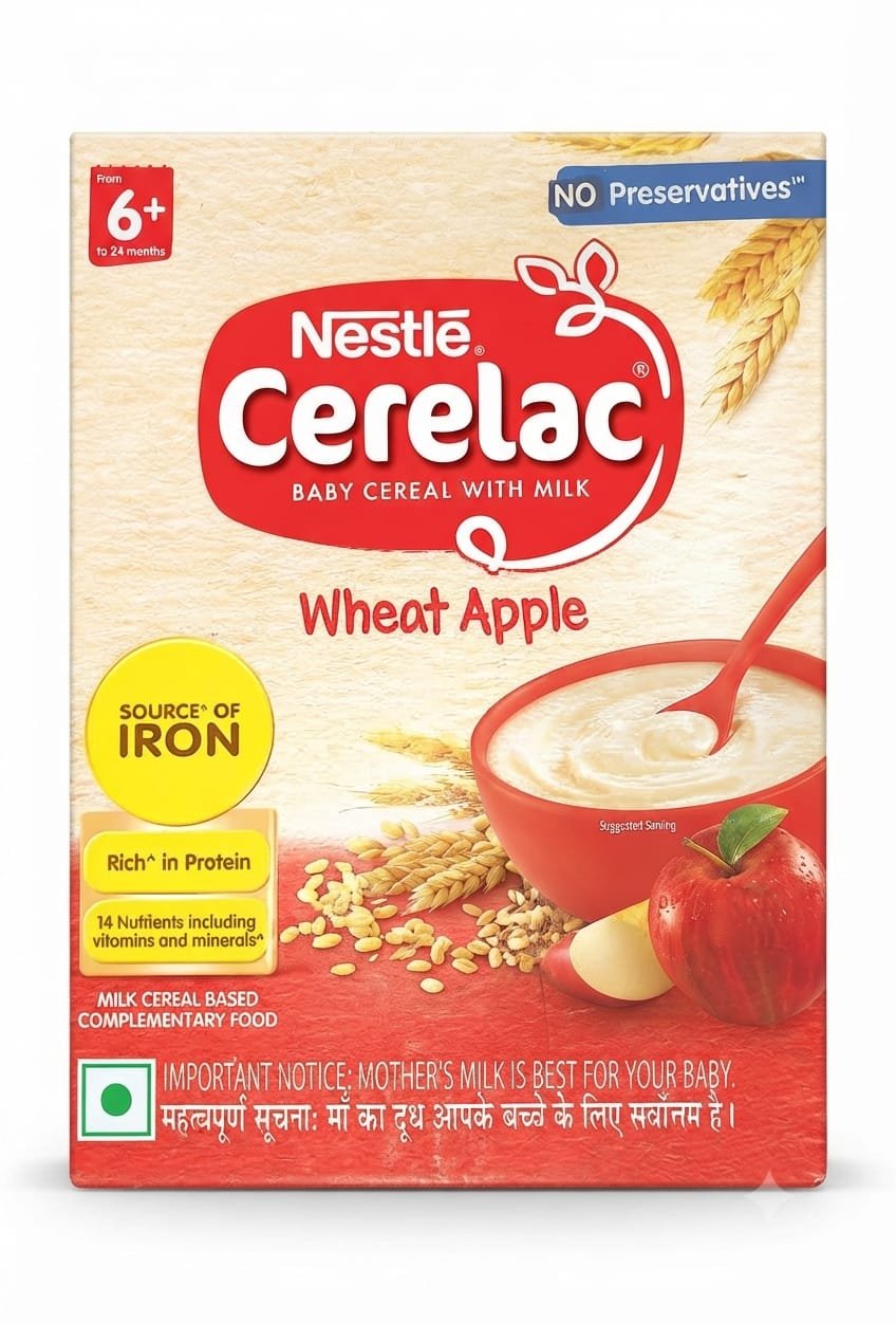 NESTLE CERLAC WHEAT APPLE 360G
