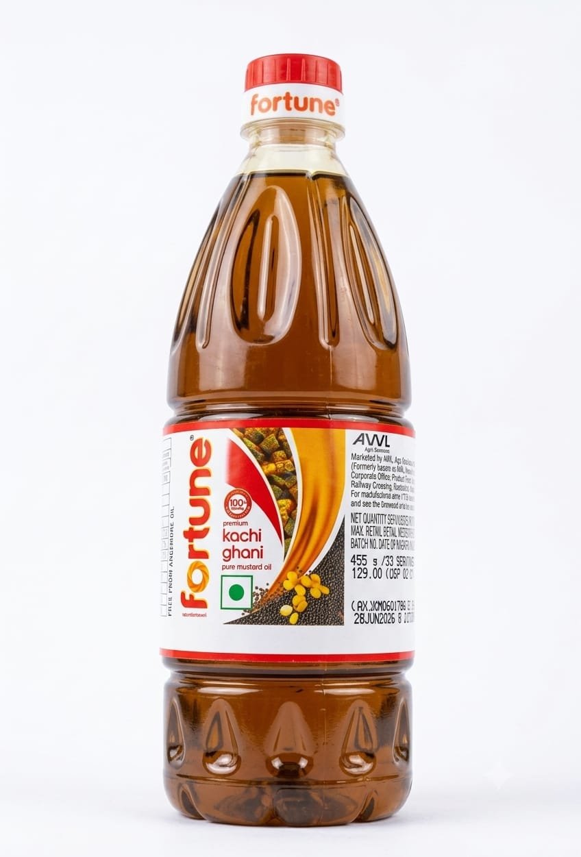 FORTUNE KACHI GHANI PURE MUSTRUD OIL 500ML