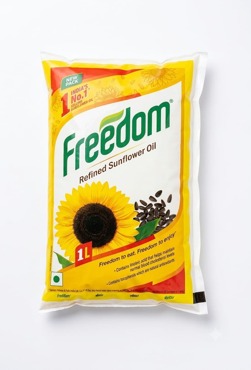 FREEDOM REFINED SUNFLOWER OIL 5L
