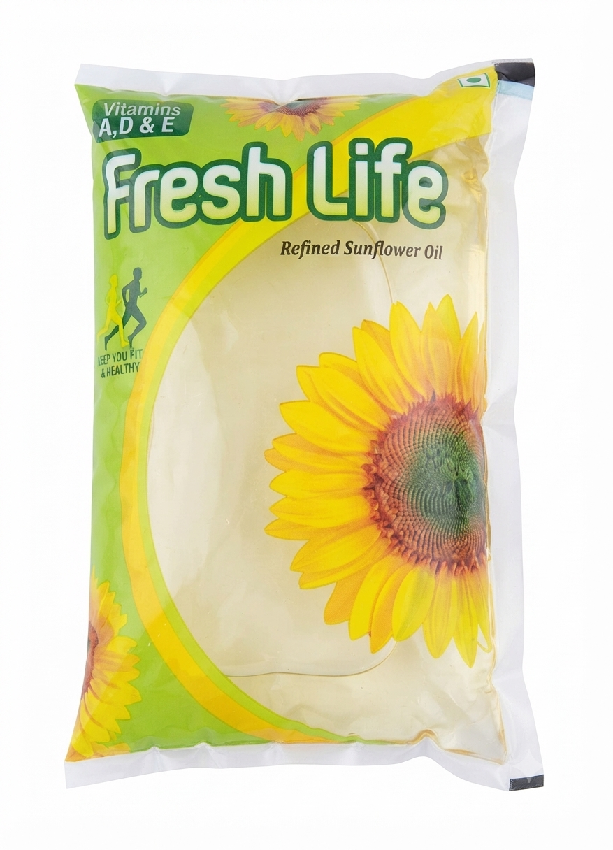 FRESH LIFE REFINED SUNFLOWER OIL 750G