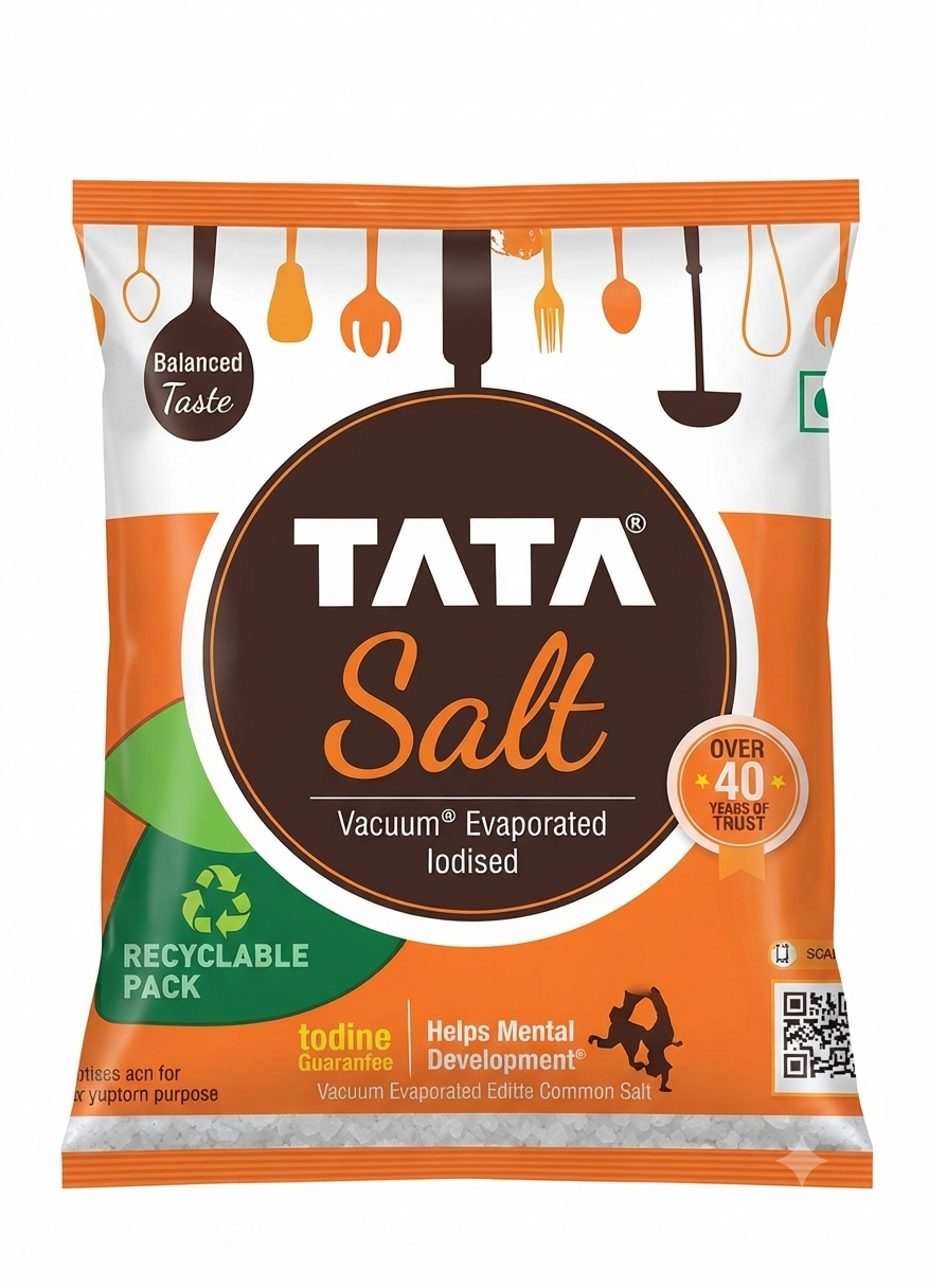 TATA SALT VACUUM EVAPORATED IODISED 1KG