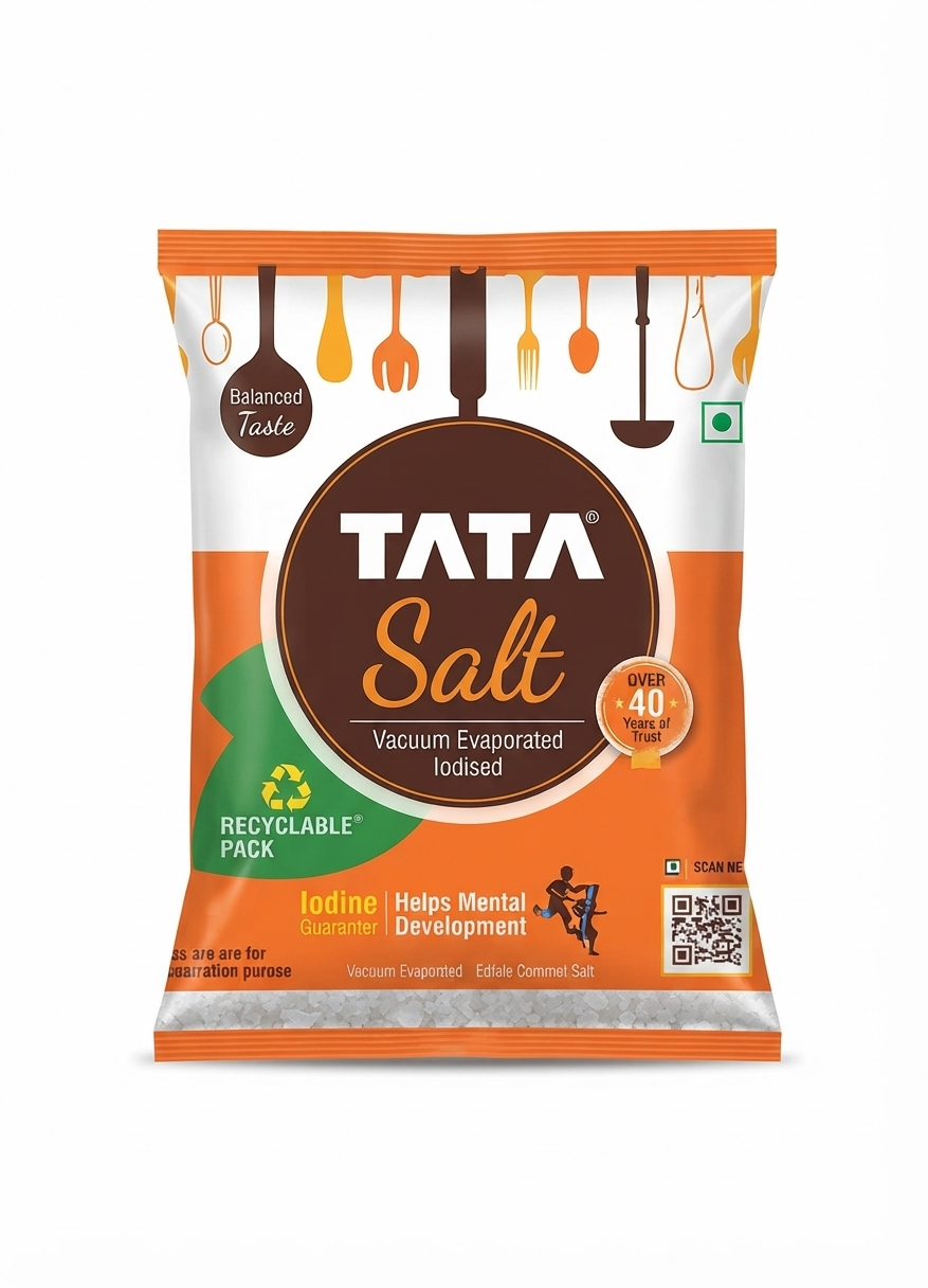 TATA SALT VACUUM EVAPORATED IODISED 500GM