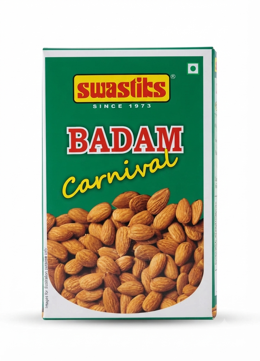 SWASTIKS  BADAM CARNIVAL 200G