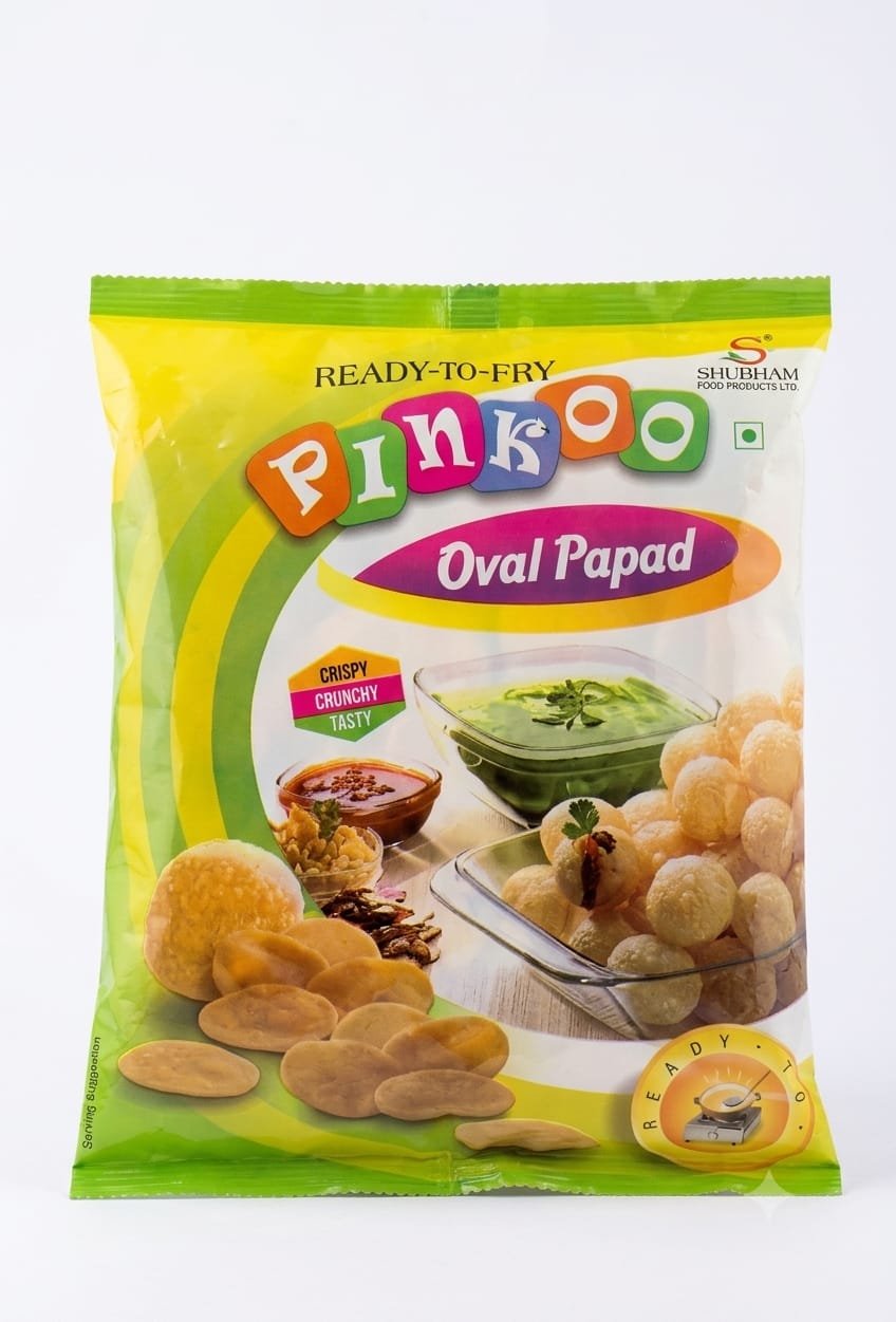 PINKOO OVAL PAPAD 1KG