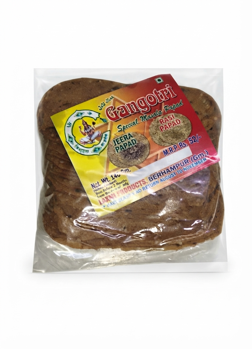 GANGOTRI SPECIAL JEERA PAPAD 140G