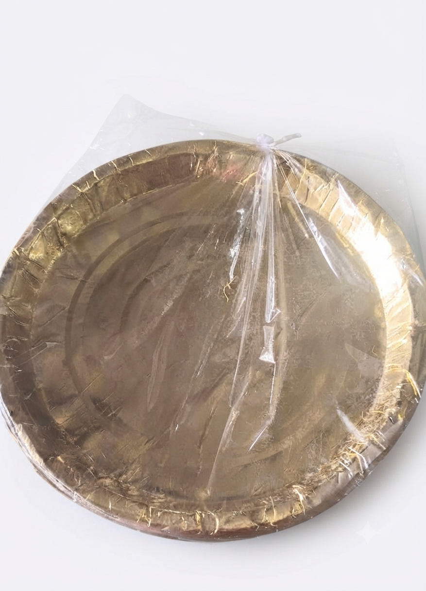 GOLDEN PAPER PLATE BIG PACKET